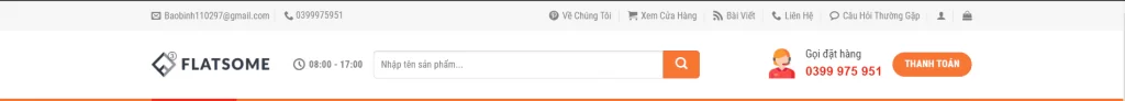 Chức năng “Gọi đặt hàng” trong Flatsome